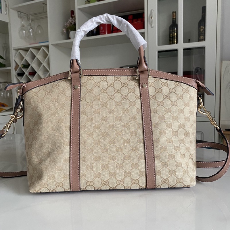 GUCCI 經典花紋标托特包 手提包款號341503