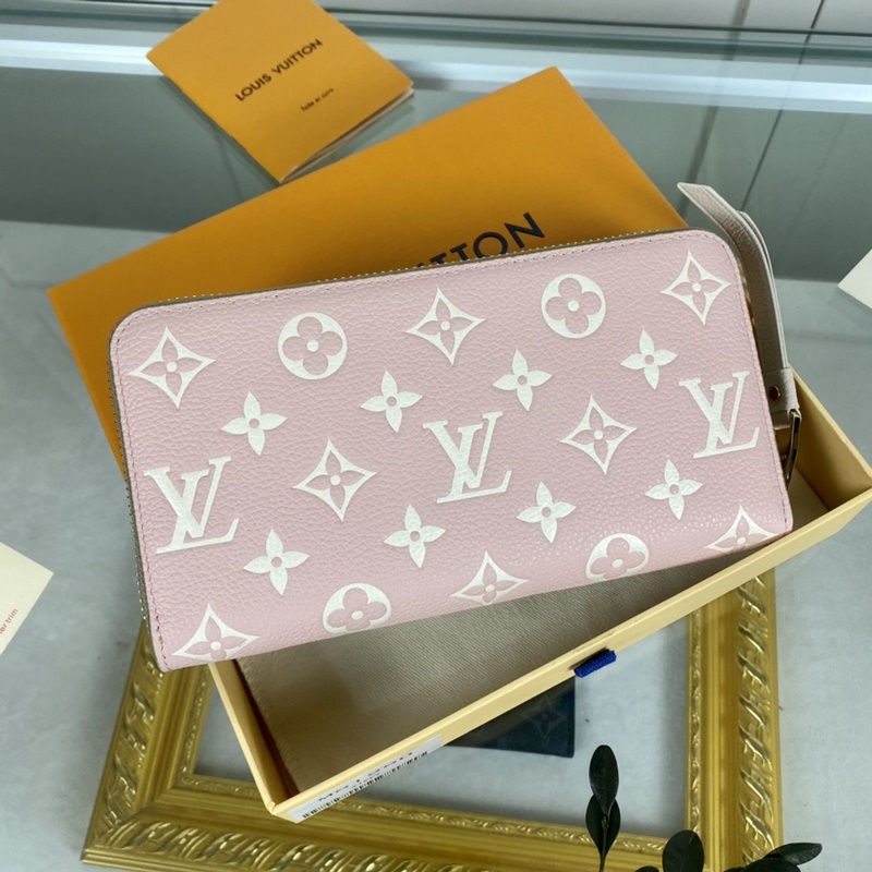 M81280 Louis Vuitton Monogram Empreinte Zippy Wallet